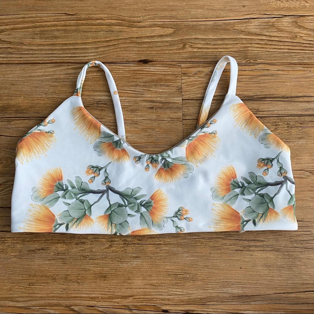 Tropical Reversible Bikini Top🤍